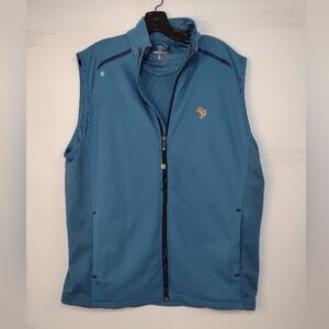 FJ Thermo Series Blue Sleeveless Zip-Up Vest Size ( L)